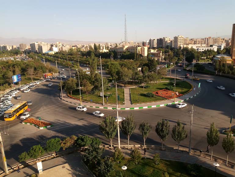 مسیر های اصلی تردد در اردبیل