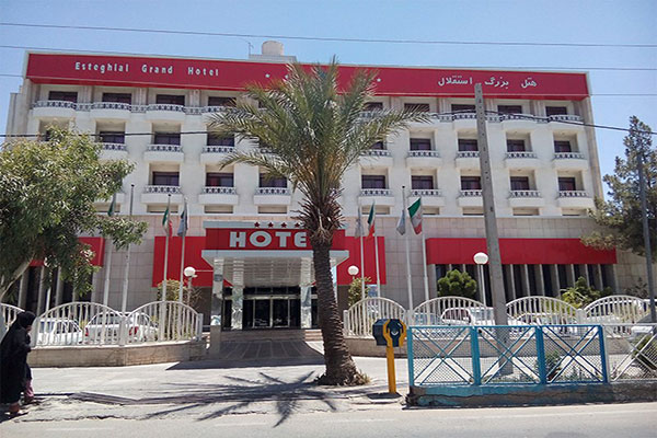 موقعیت هتل استقلال زاهدان